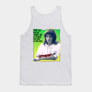 Severance series Britt Lower as Helly fan works let me out graphic design by ironpalette Tank Top